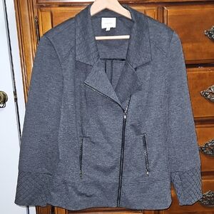 Sejour Charcoal Quilted Women's Blazer